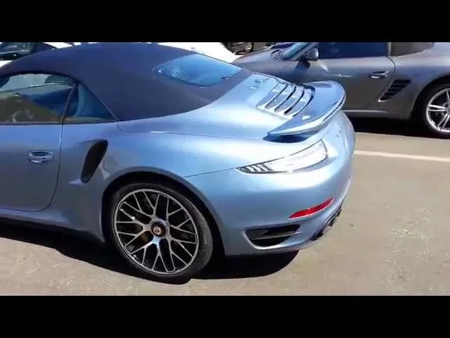 new 2015 porsche turbo s cabriolet $232,000 usd!
